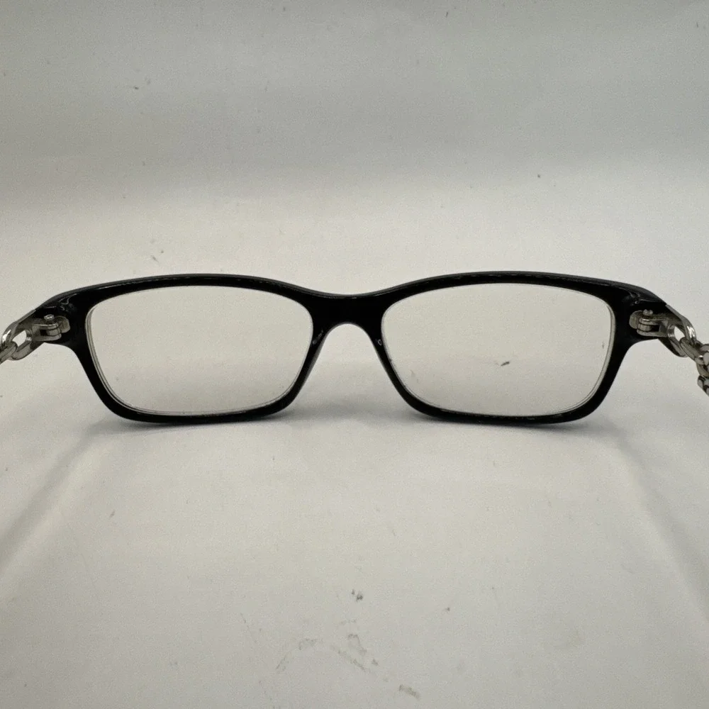 COACH EYEGLASSES FRAMES ONLY HC6052(FANNIE) 5214 BLACK/WHITE SIG C 52-16-135
